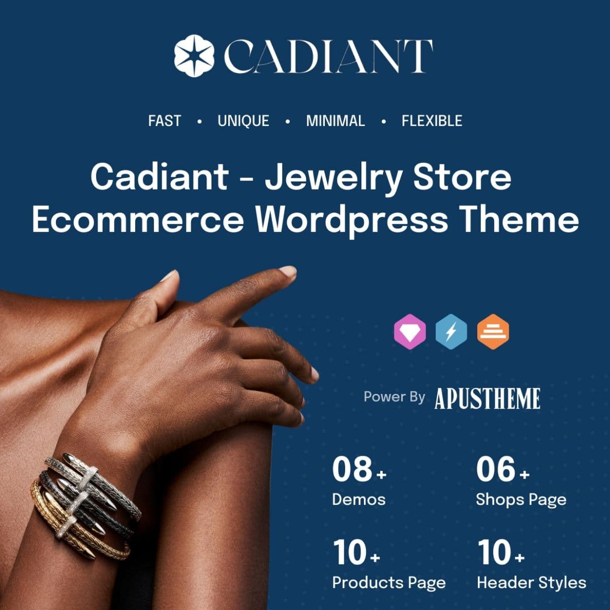 Cadiant – Jewelry Store WordPress Theme Preview