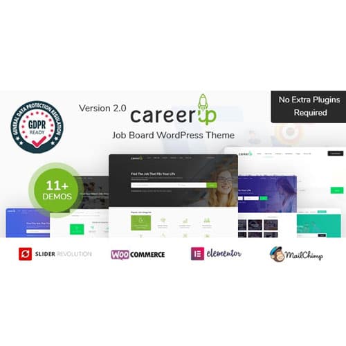CareerUp - Job Board WordPress Theme