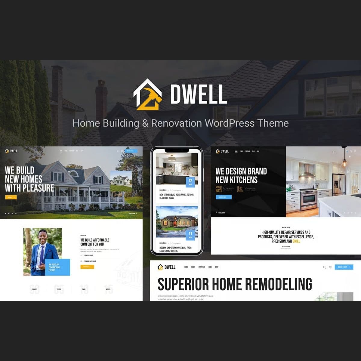 Screenshot of Dwell interface