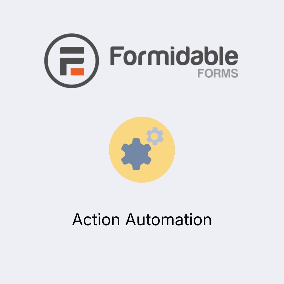 Screenshot of Formidable Forms Action Automation interface