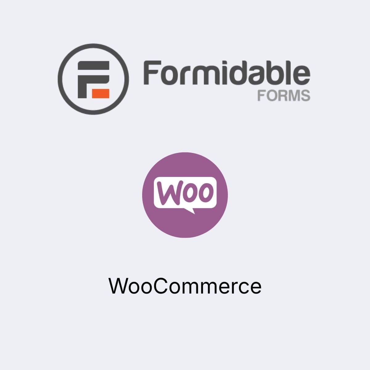 Screenshot of Formidable Forms - WooCommerce interface