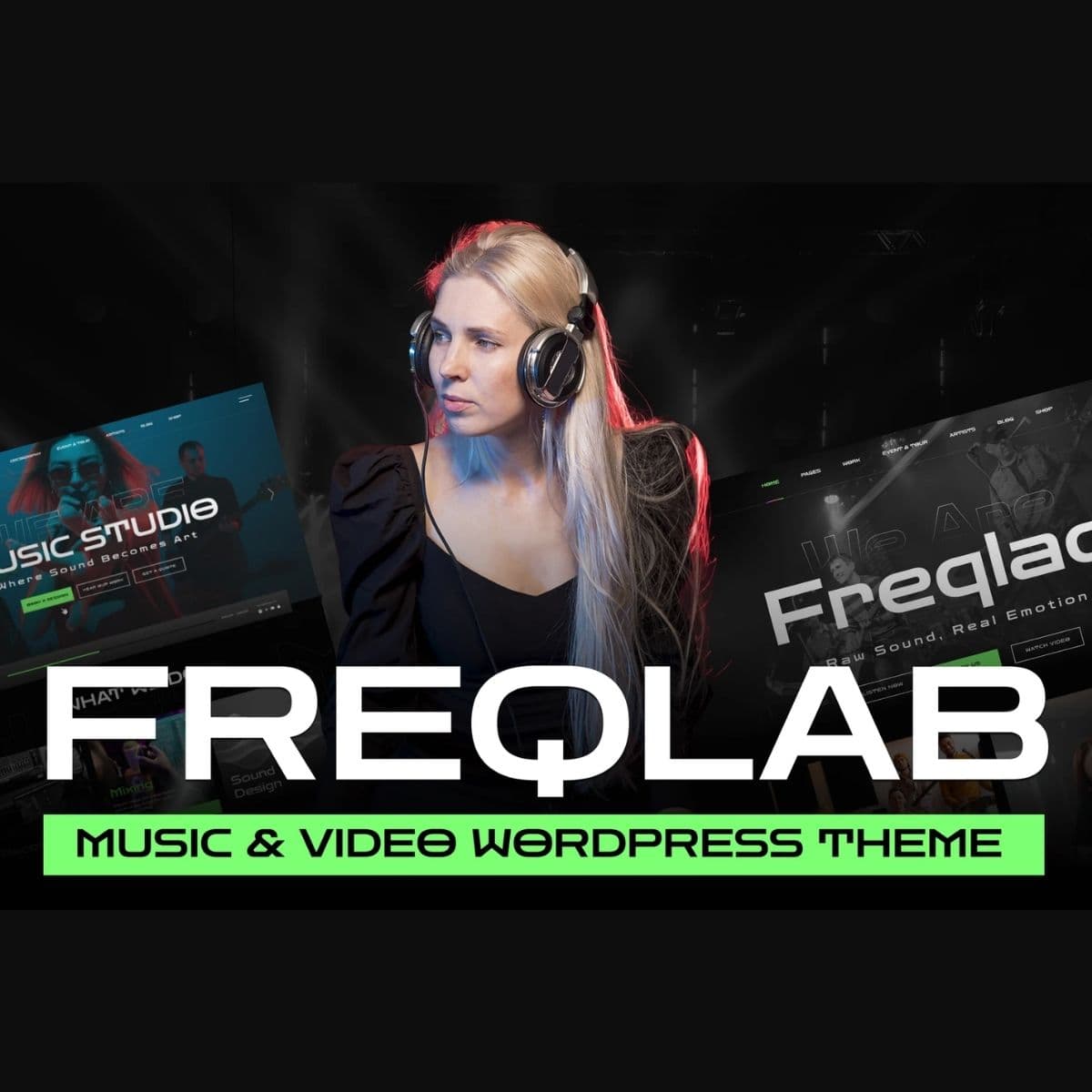 Screenshot of Freqlab interface