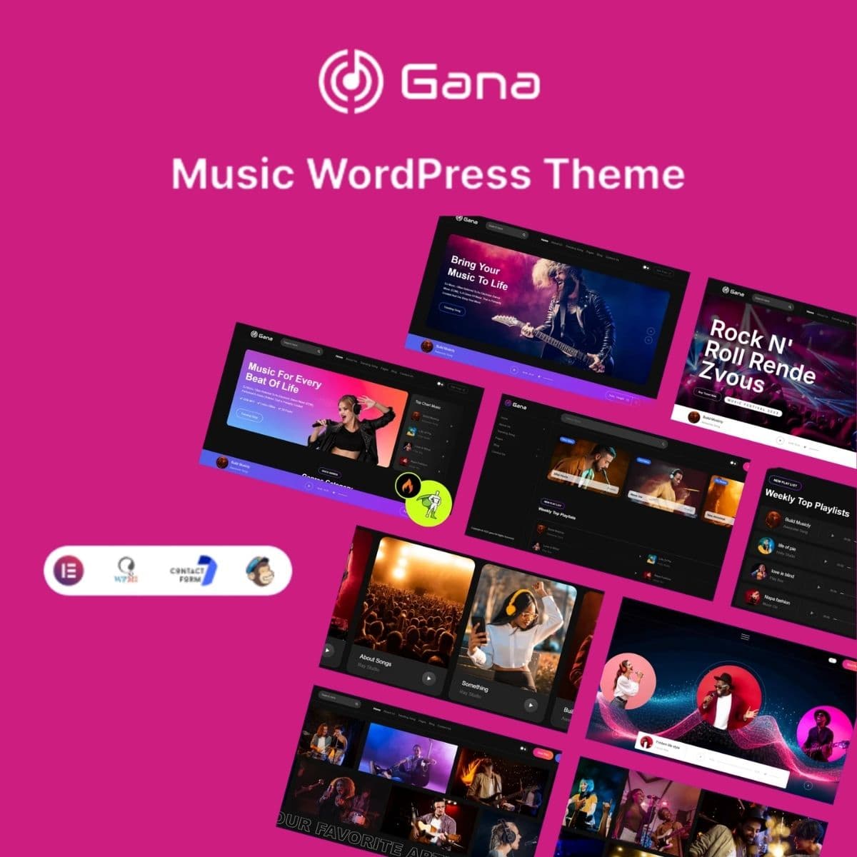 Screenshot of Gana interface