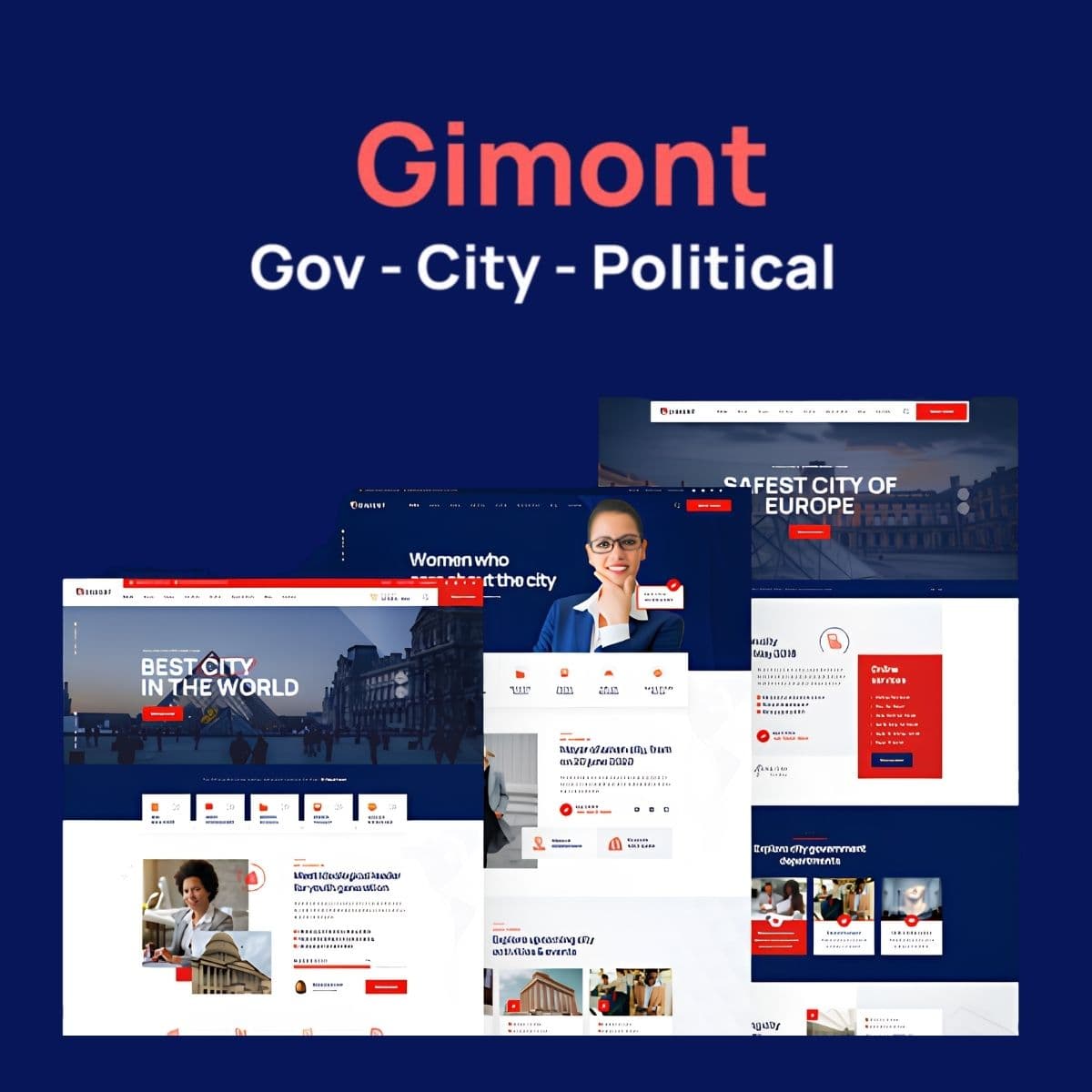 Screenshot of Gimont interface