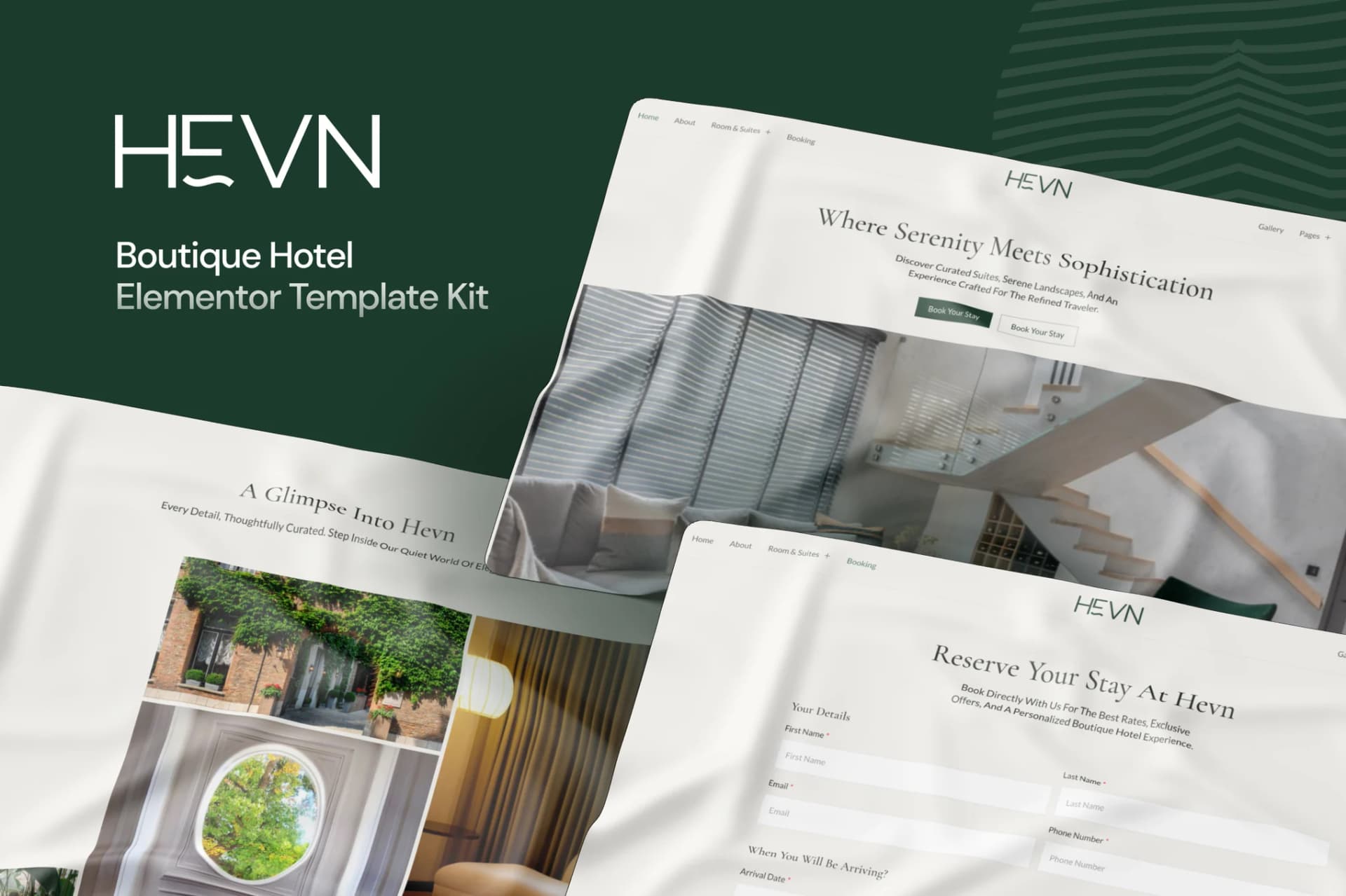 Screenshot of Hevn interface