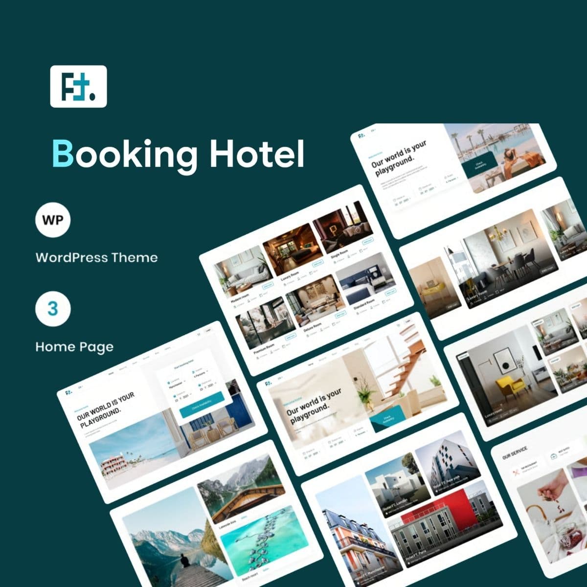 Screenshot of HotelFT interface
