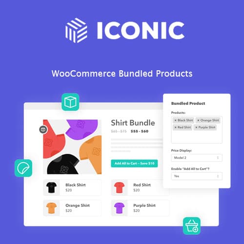 Screenshot of Iconic WooCommerce Bundled Products interface