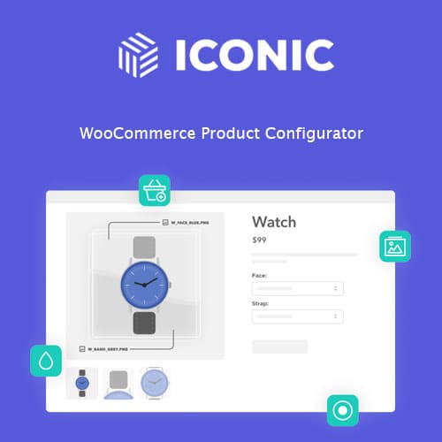 Screenshot of Iconic WooCommerce Product Configurator interface