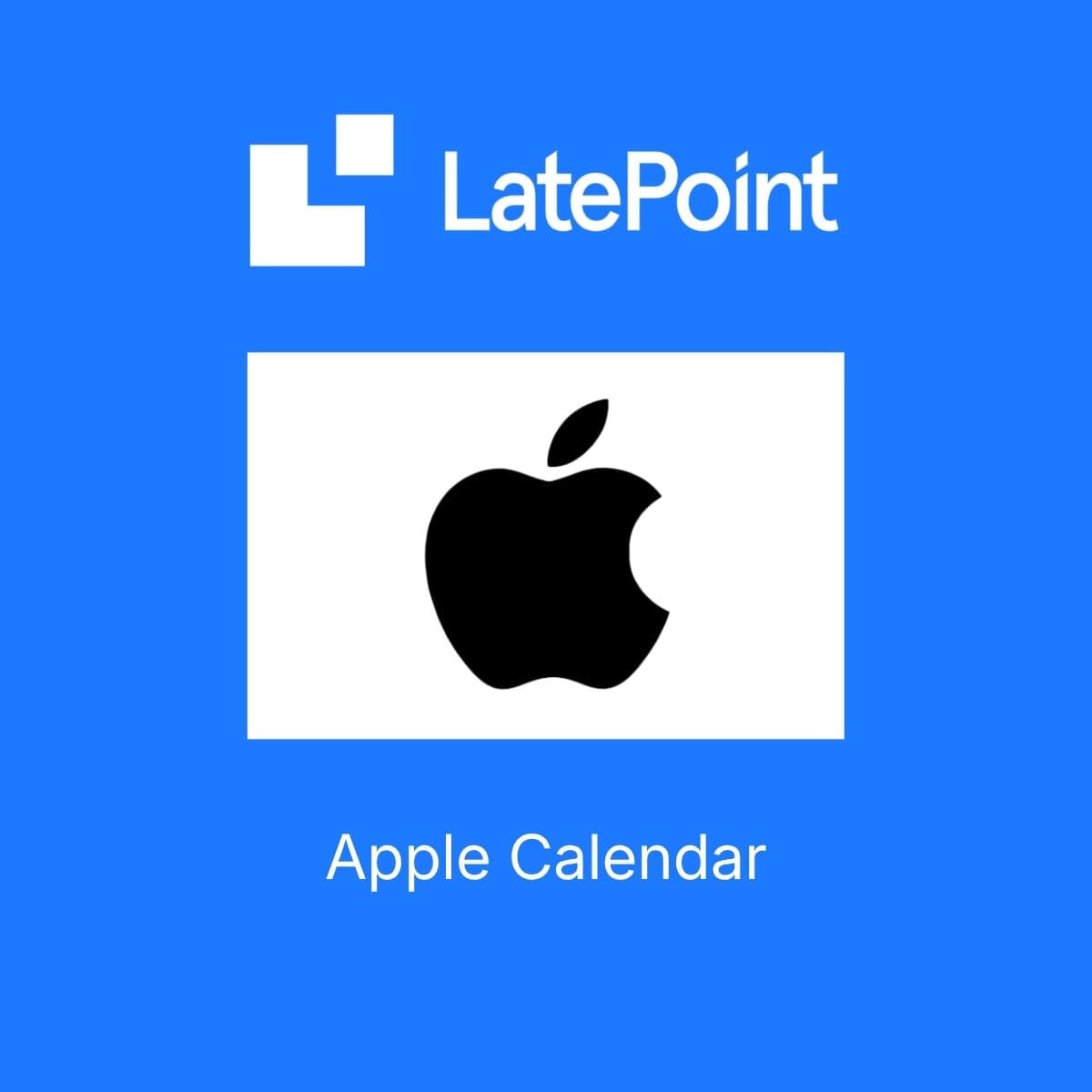 Screenshot of LatePoint Apple Calendar interface