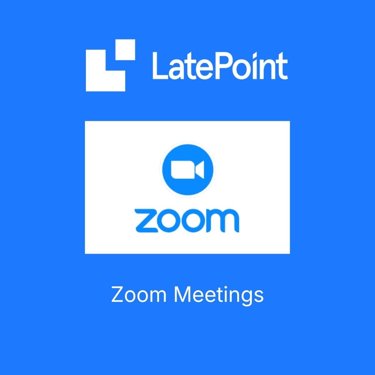 Screenshot of LatePoint Zoom Meetings interface
