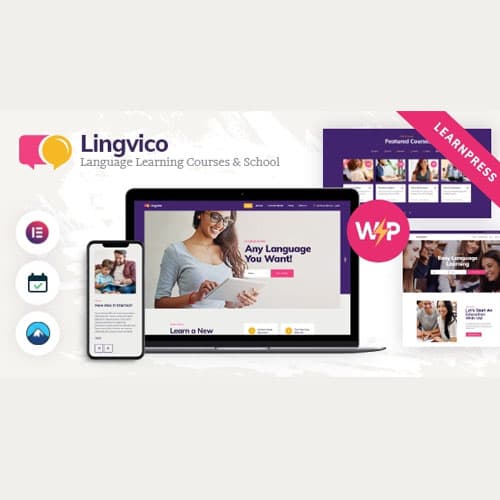 Lingvico | Language Center & Training Courses WordPress Theme