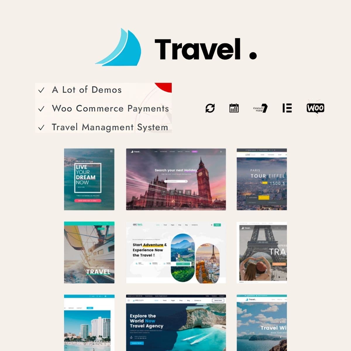 Screenshot of Love Travel interface