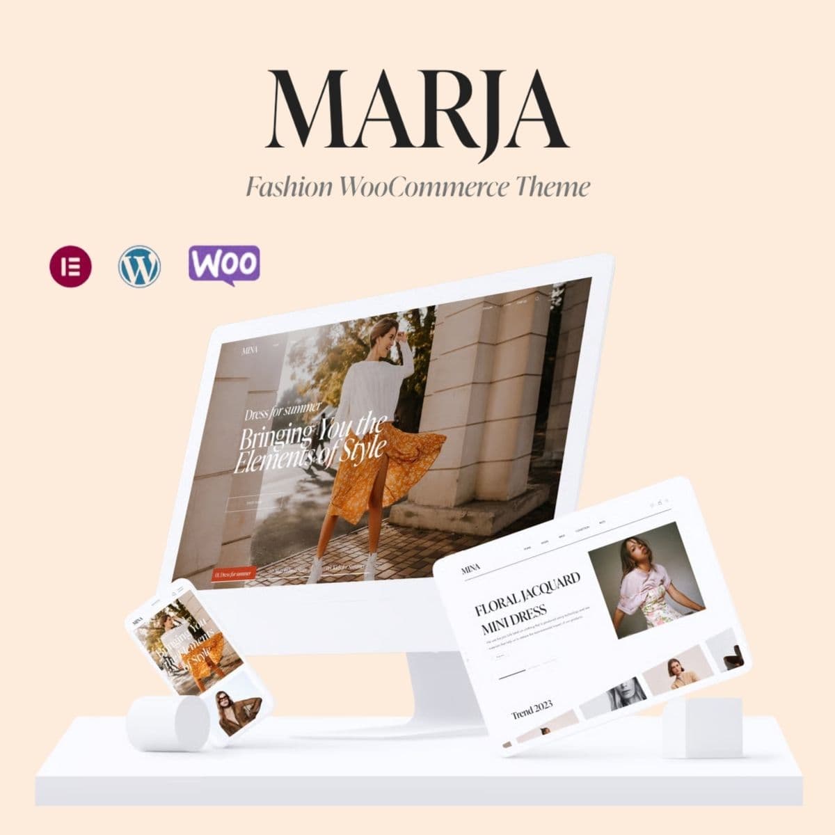 Screenshot of Marja interface