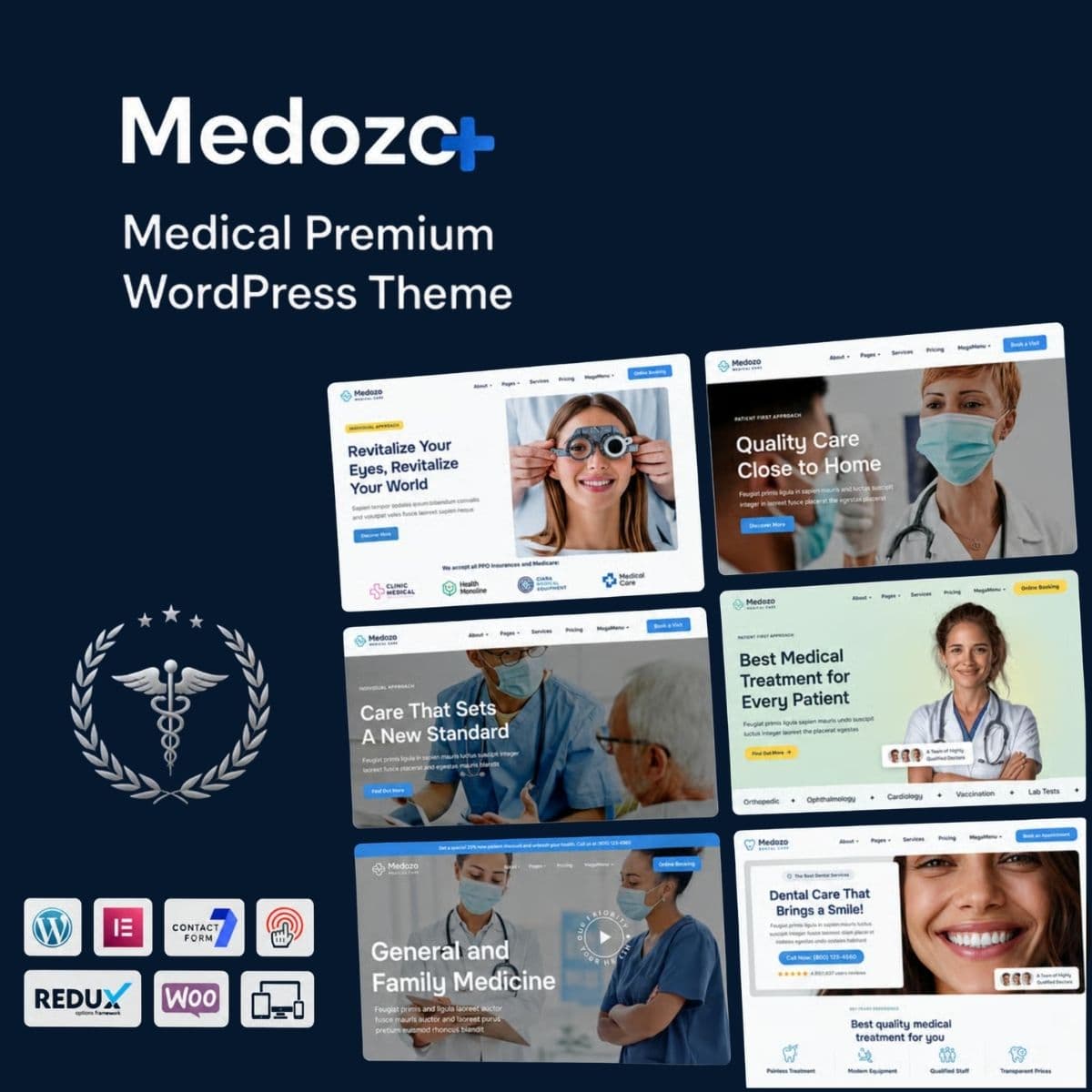 Screenshot of Medozo interface