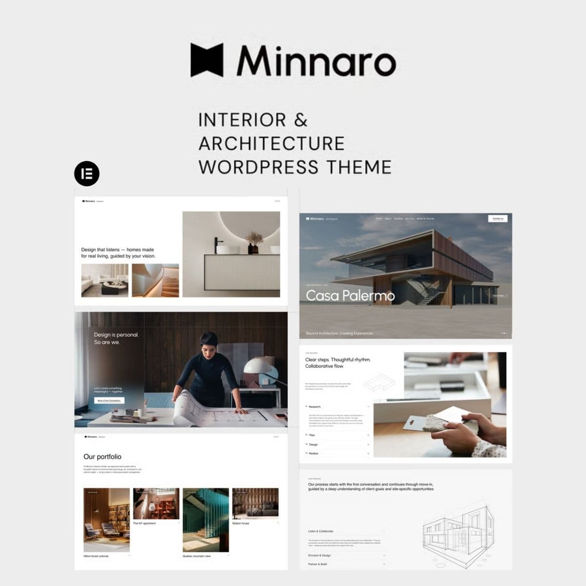 Screenshot of Minnaro interface