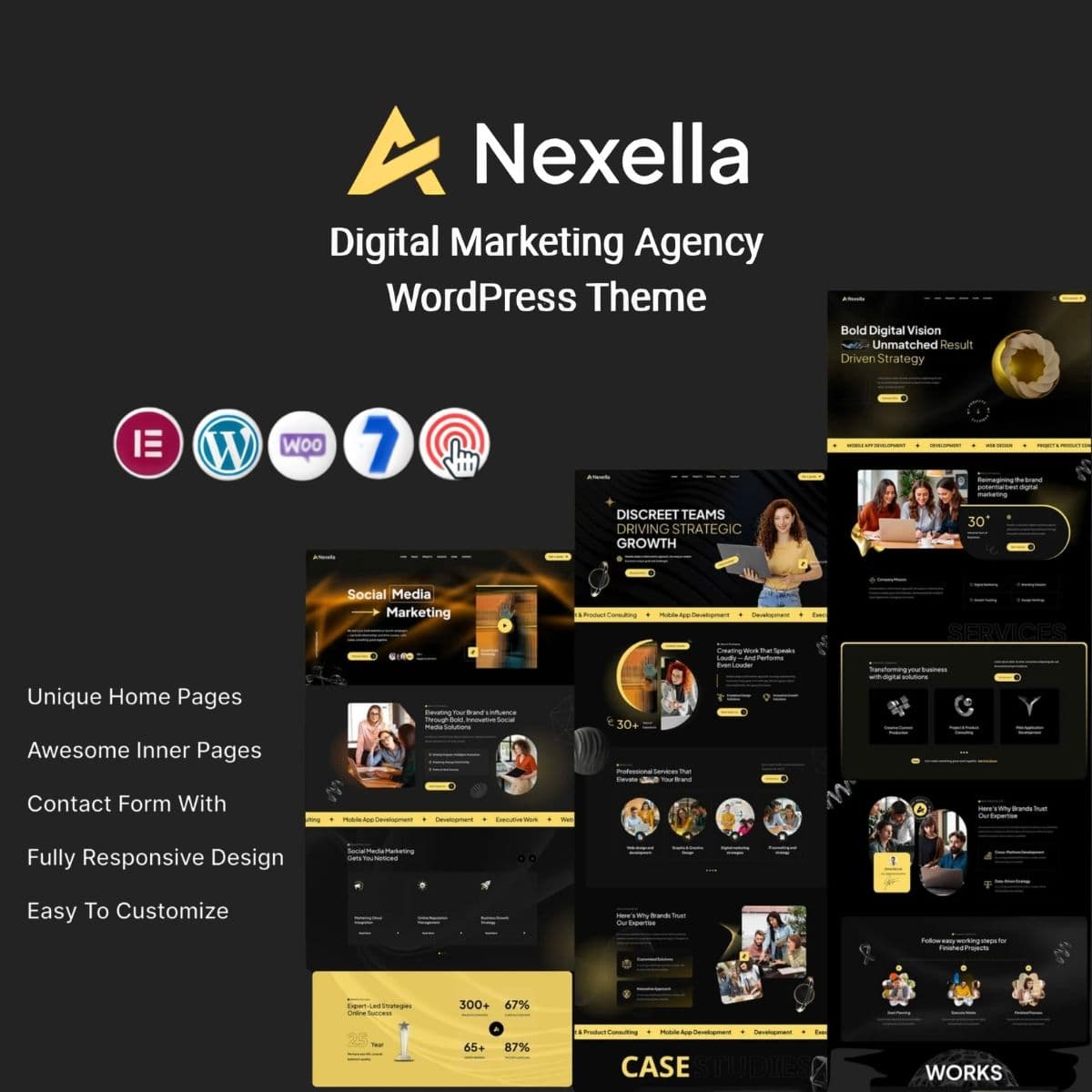 Screenshot of Nexella interface