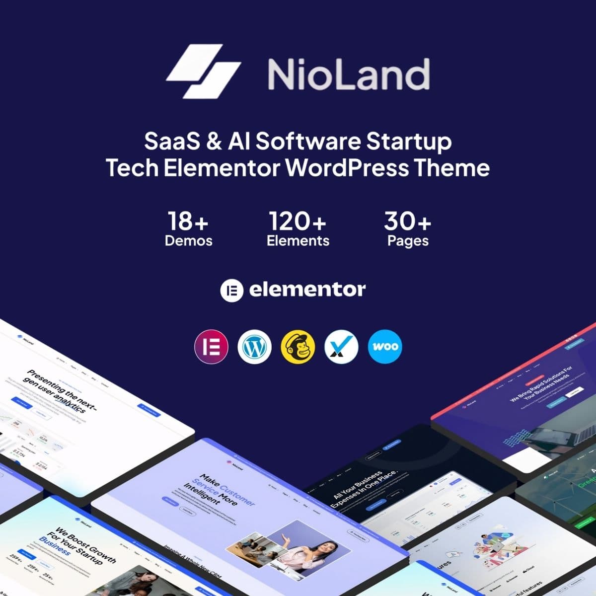 Screenshot of Nioland interface