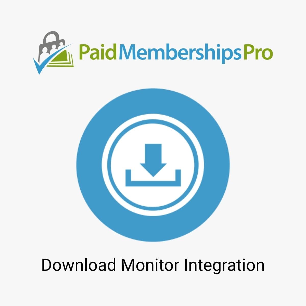 Screenshot of Paid Memberships Pro Download Monitor Integration interface
