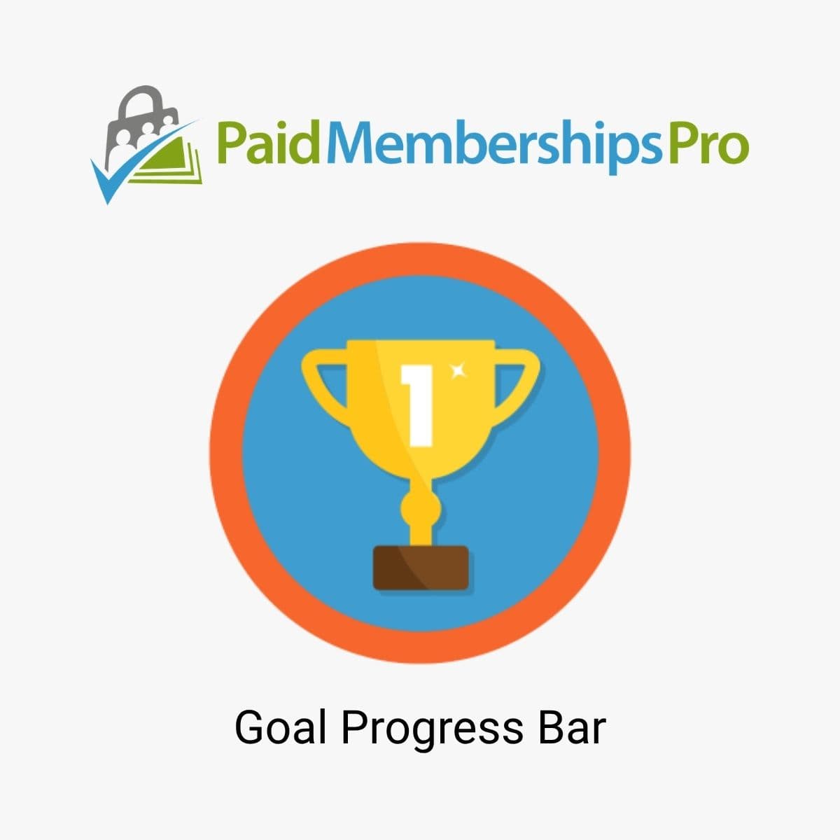 Screenshot of Paid Memberships Pro Goals Progress Bar interface