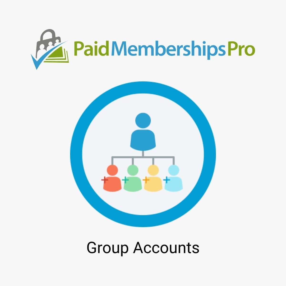 Screenshot of Paid Memberships Pro Group Accounts interface