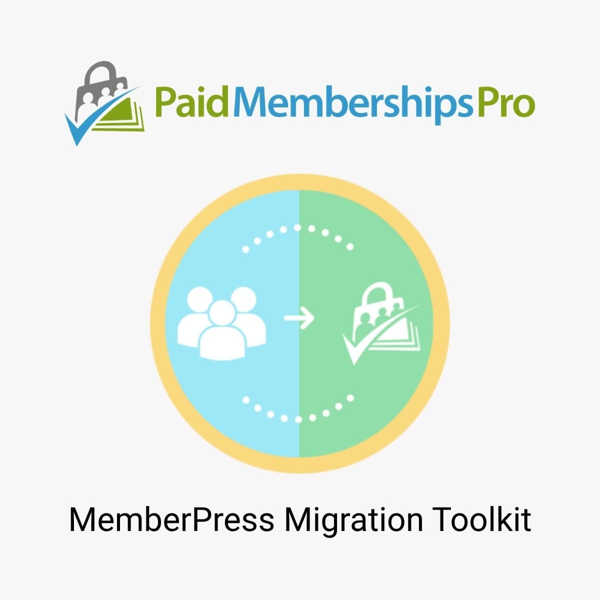Screenshot of Paid Memberships Pro MemberPress Migration Toolkit interface