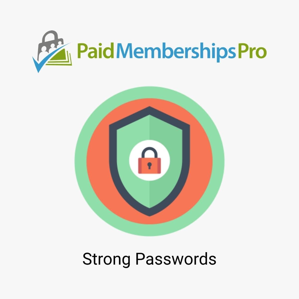 Screenshot of Paid Memberships Pro Strong Passwords interface