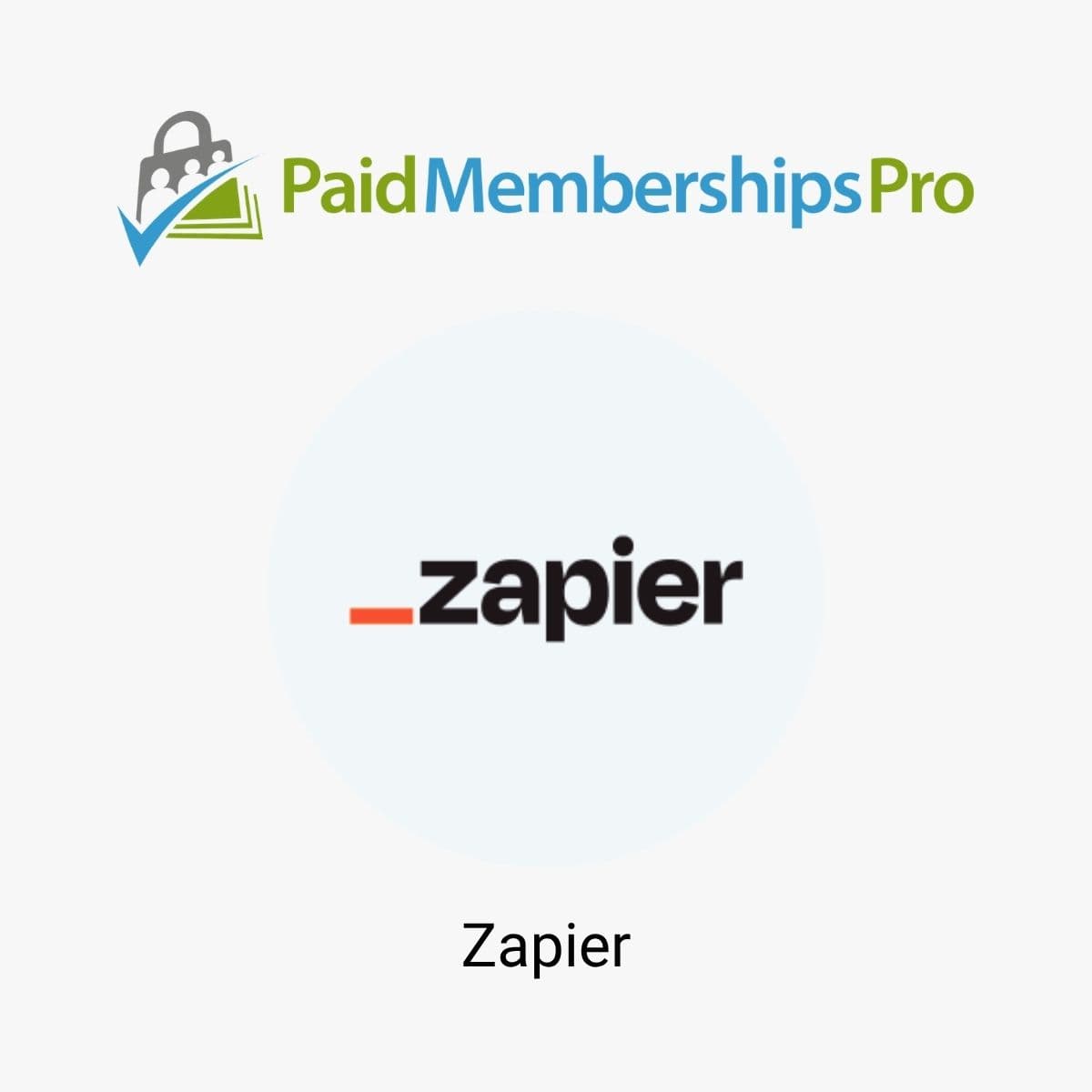 Screenshot of Paid Memberships Pro Zapier interface