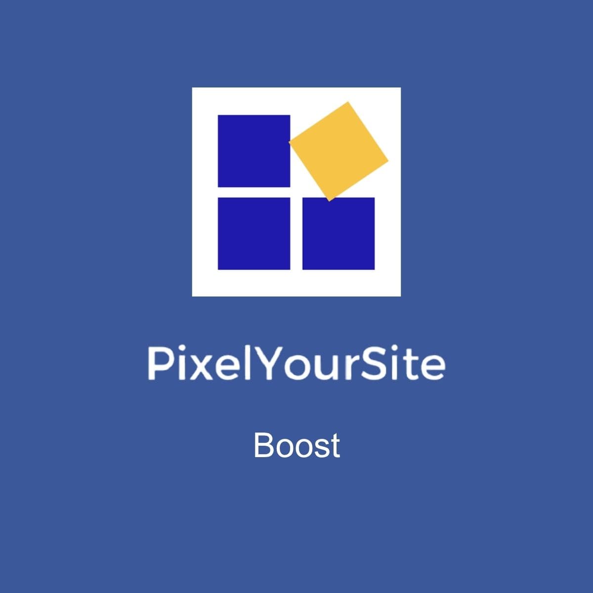 Screenshot of PixelYourSite Boost interface