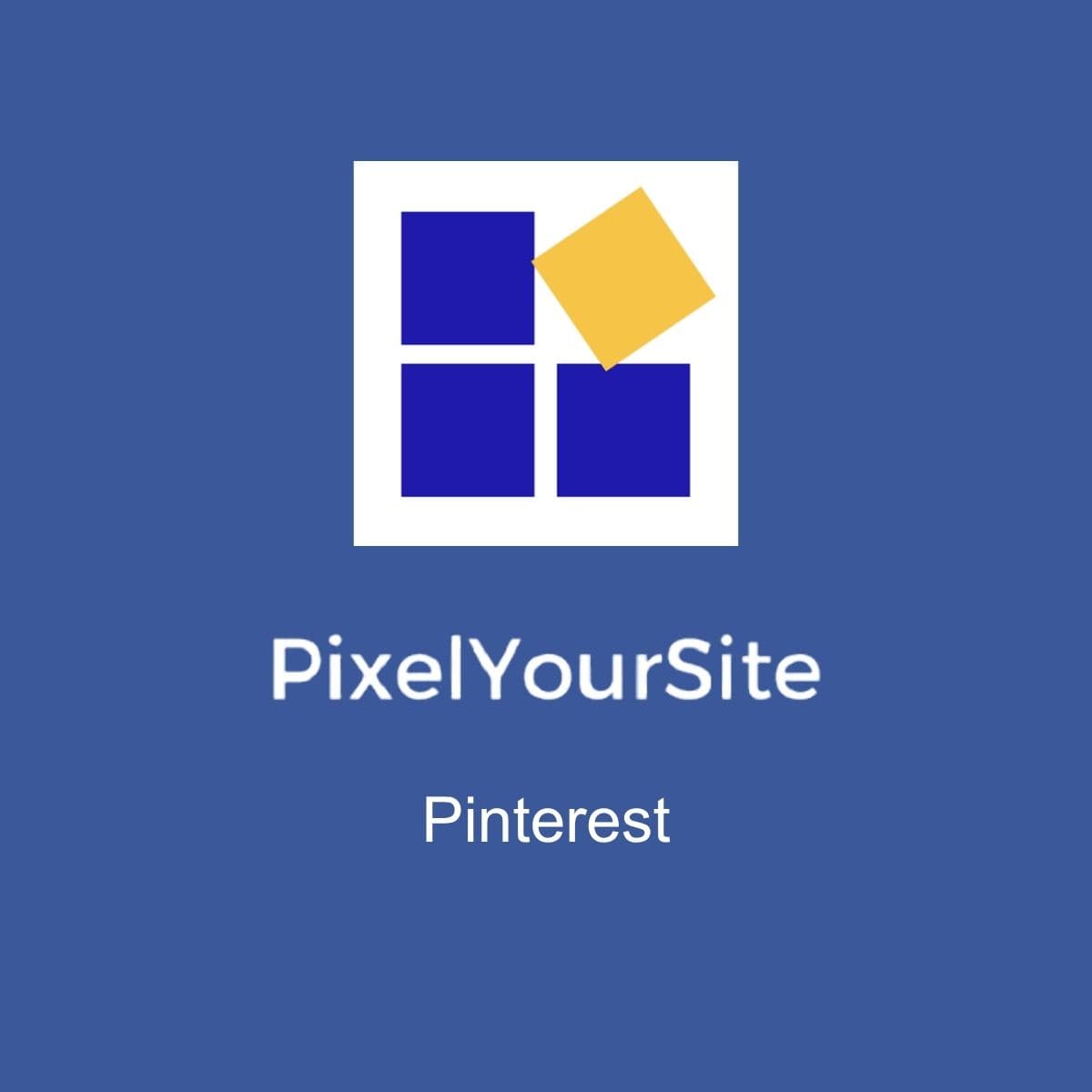 Screenshot of PixelYourSite Pinterest interface