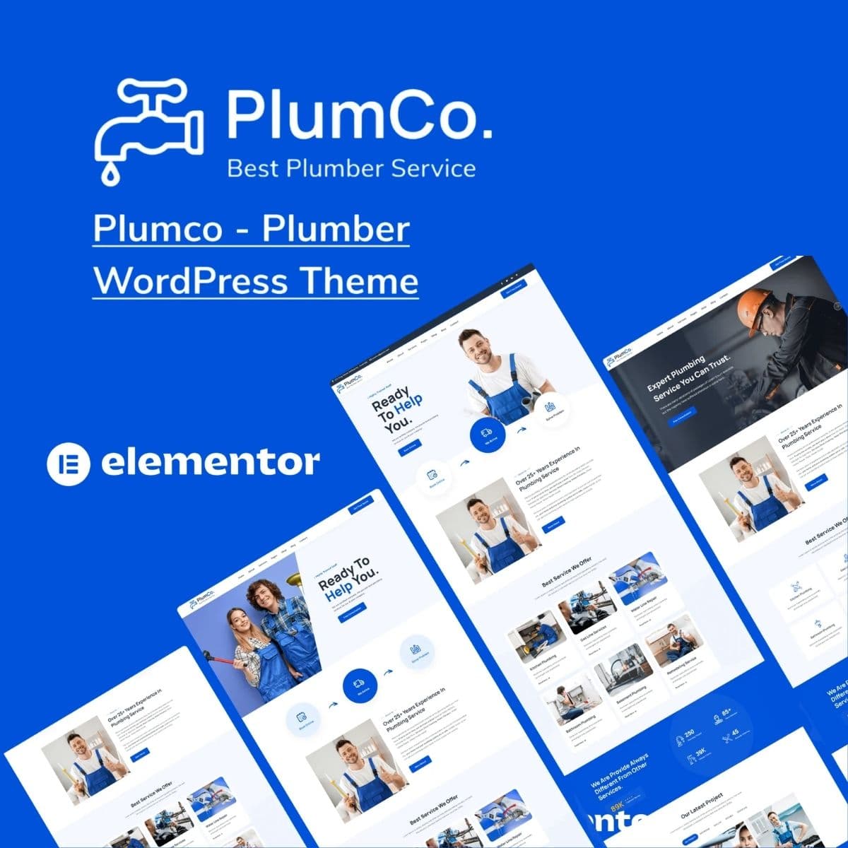 Plumco - WordPress Plugin/Theme Screenshot of Plumco interface