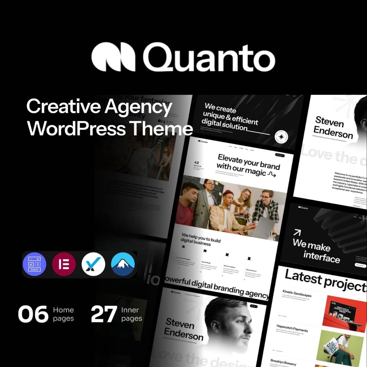 Screenshot of Quanto interface