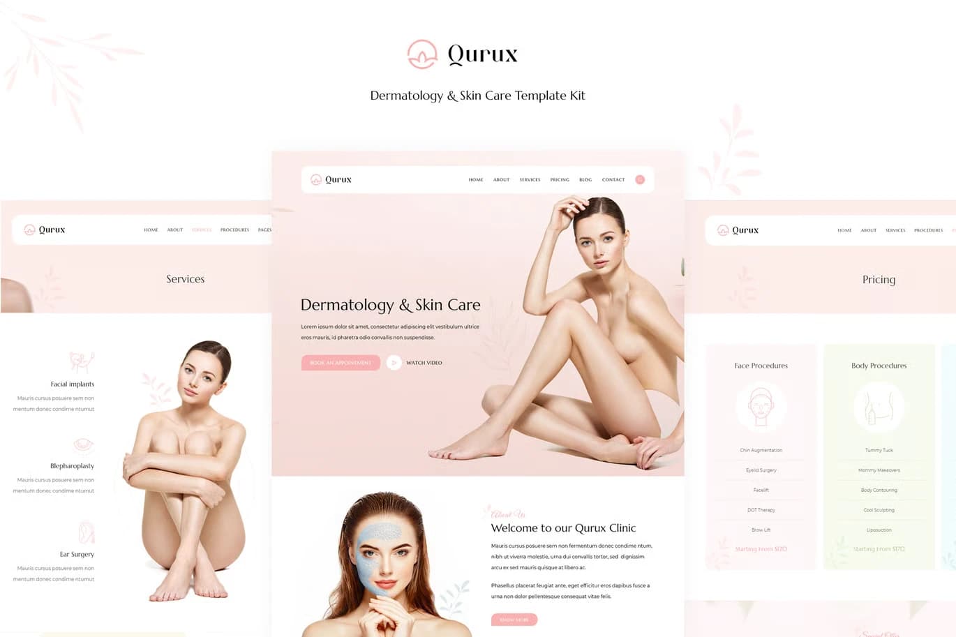 Screenshot of Qurux interface
