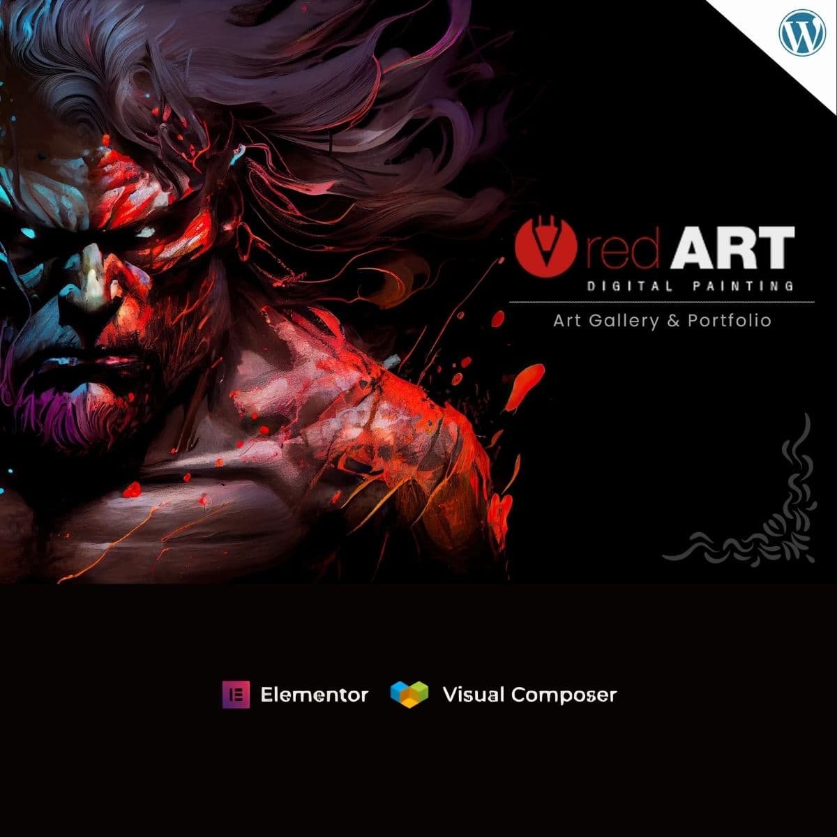 Screenshot of Red Art interface