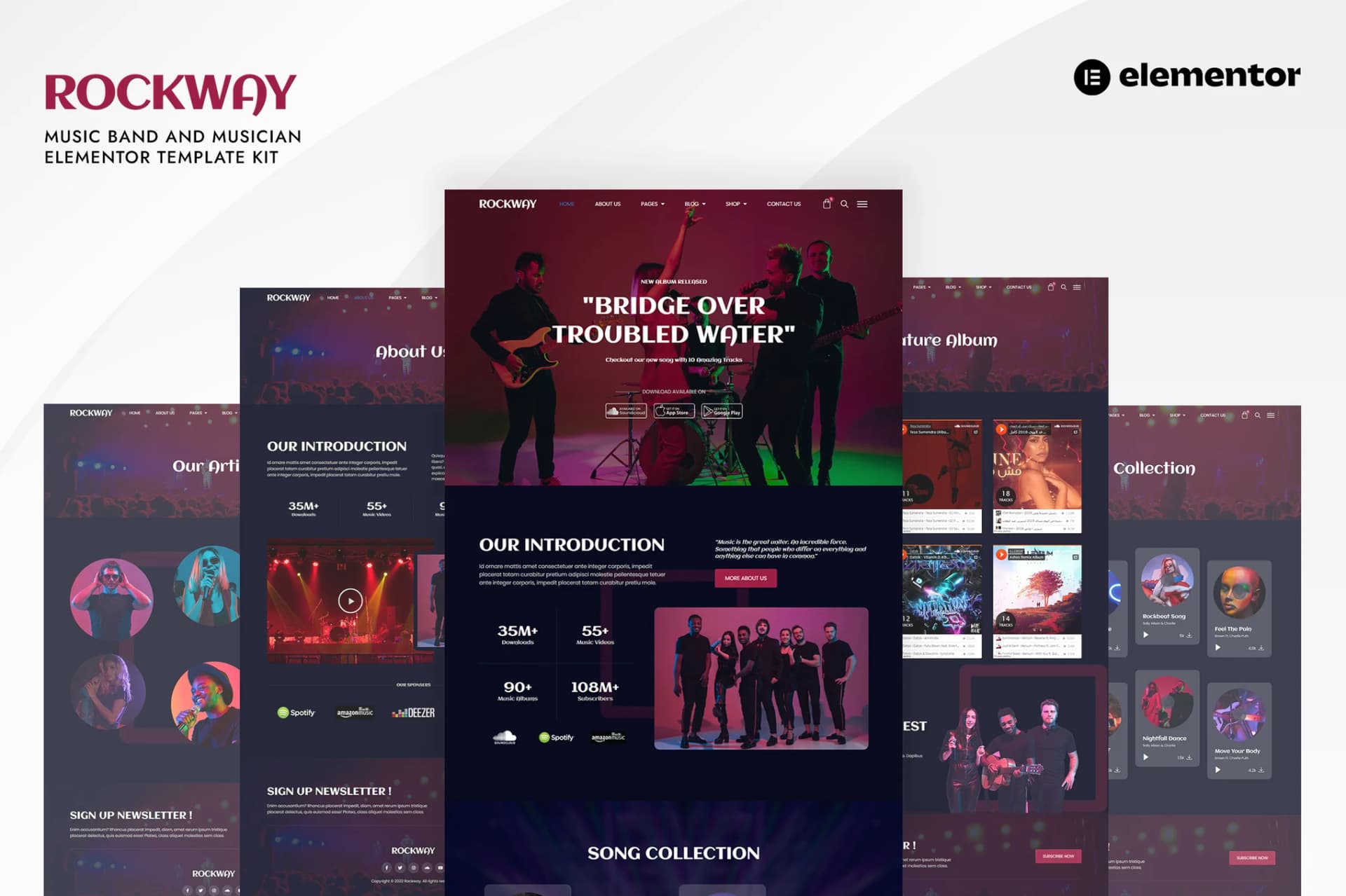 Screenshot of Rockway interface