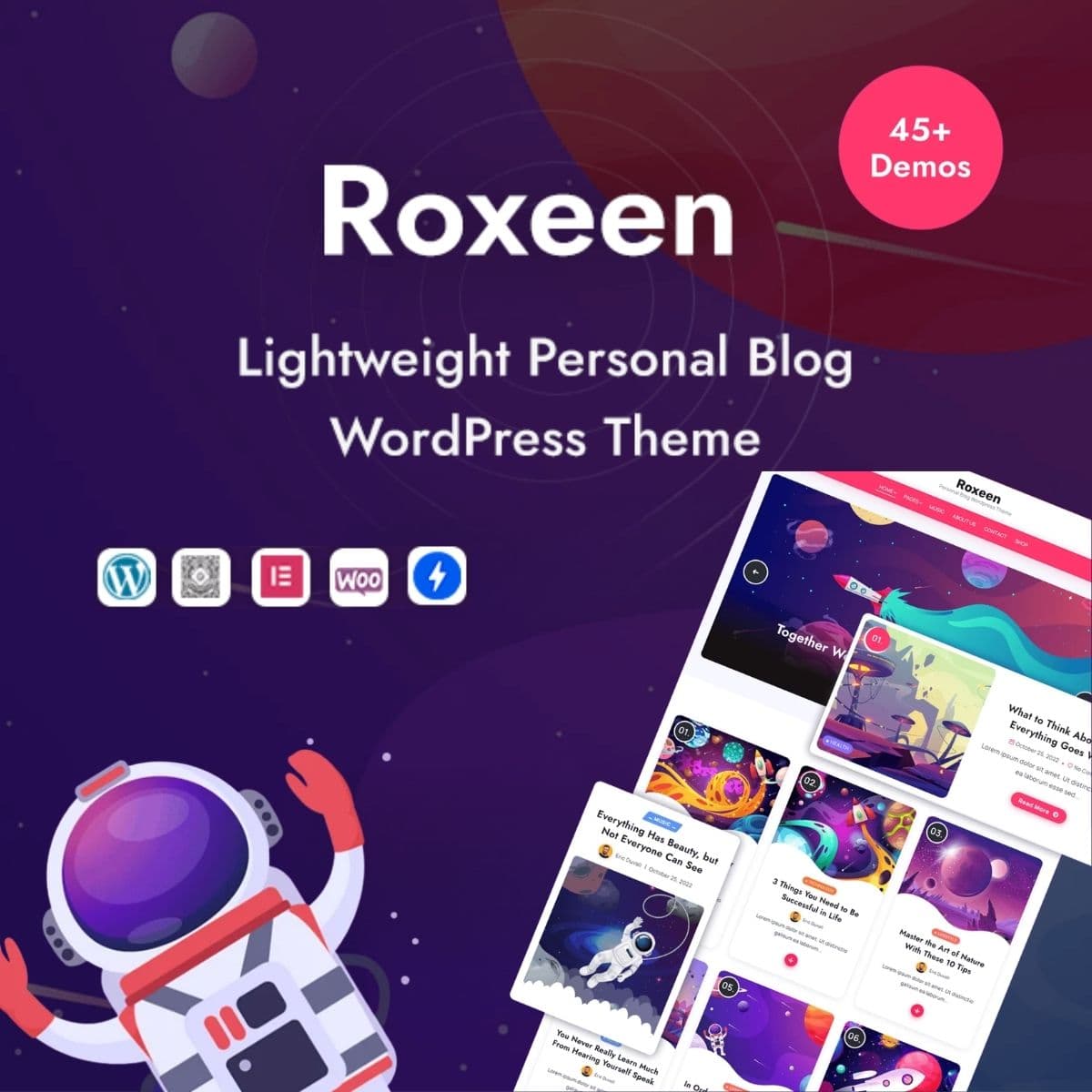 Screenshot of Roxeen interface