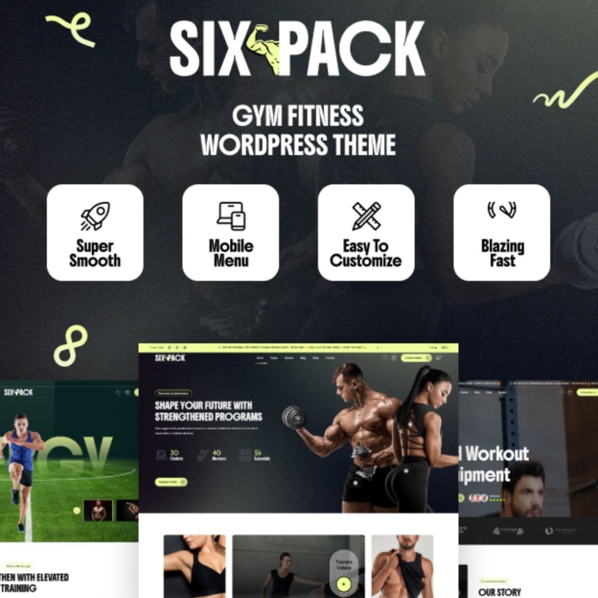 Screenshot of SixPack interface