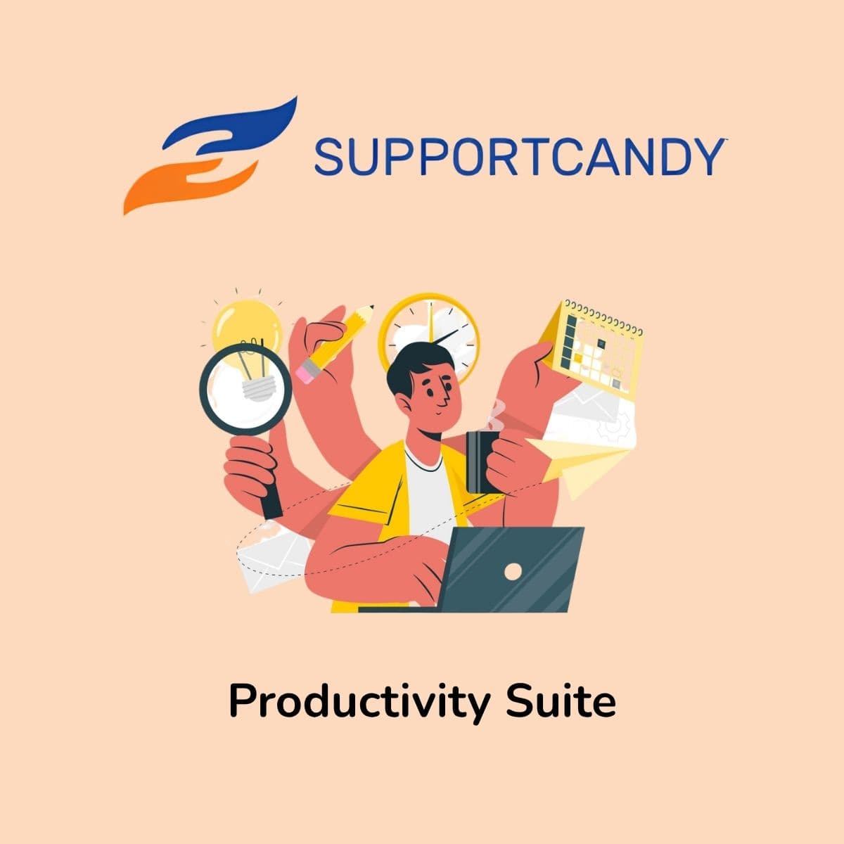 Screenshot of SupportCandy Productivity Suite interface