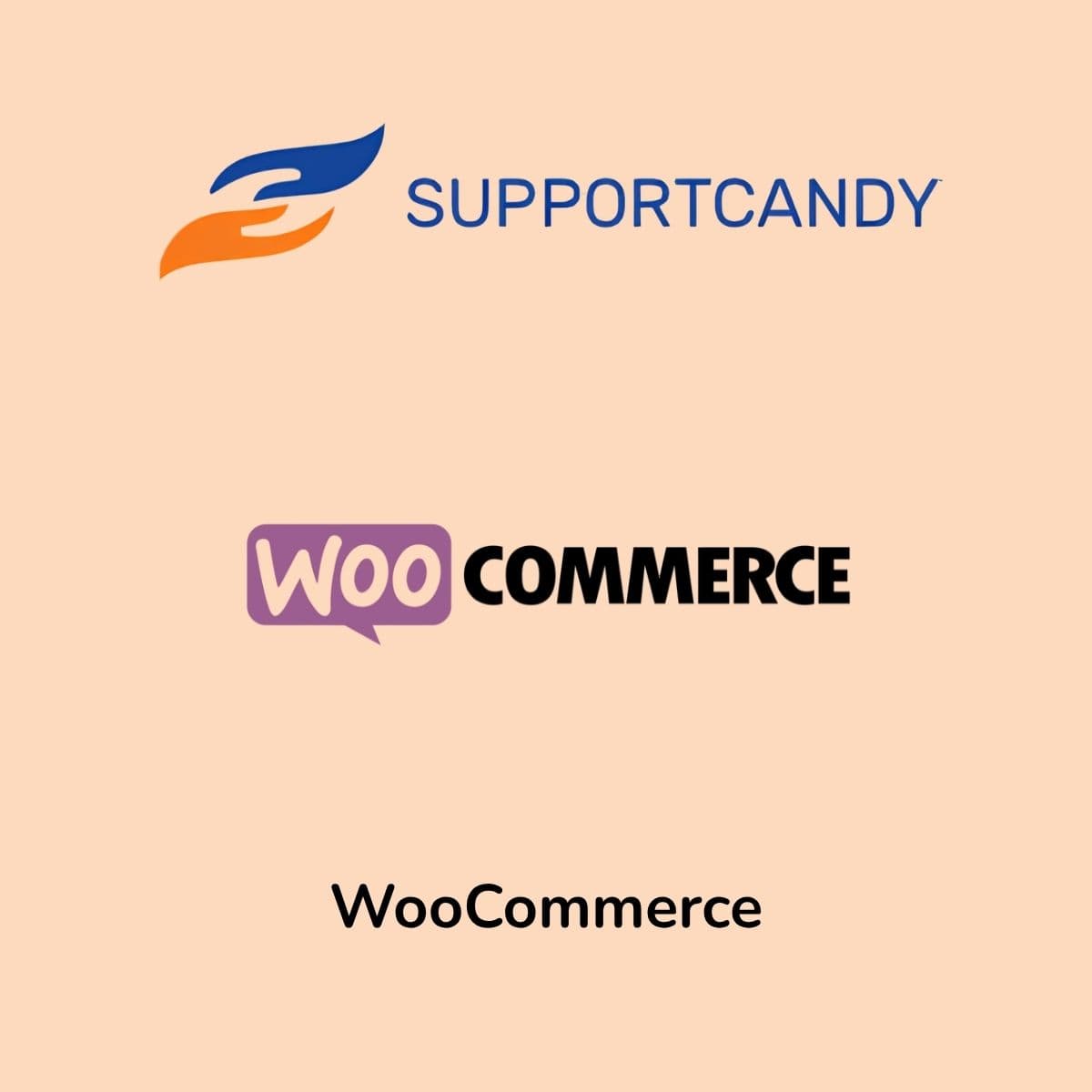Screenshot of SupportCandy WooCommerce interface