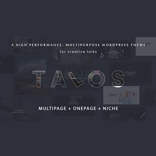 Talos - Creative Multipurpose WordPress Theme