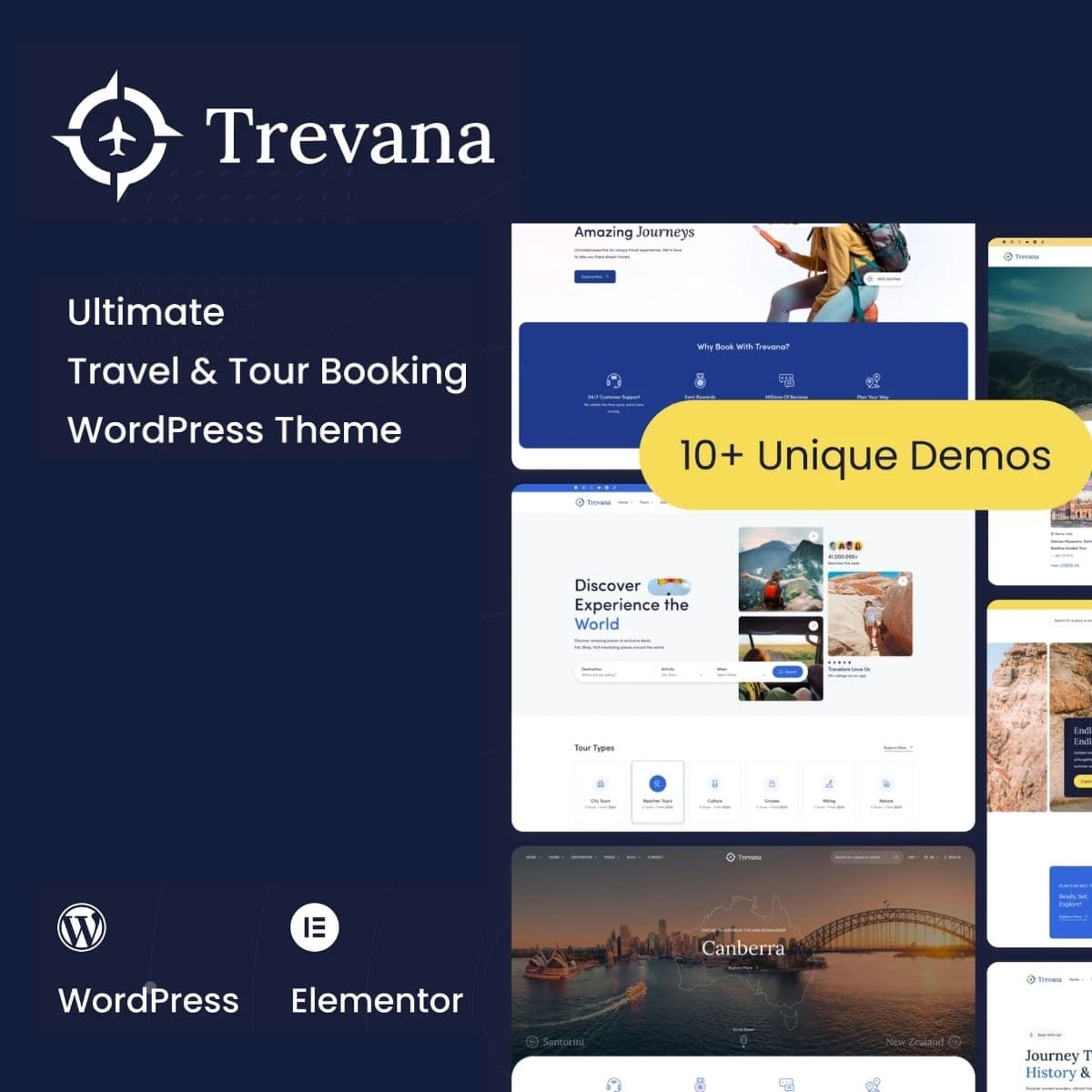 Screenshot of Trevana interface