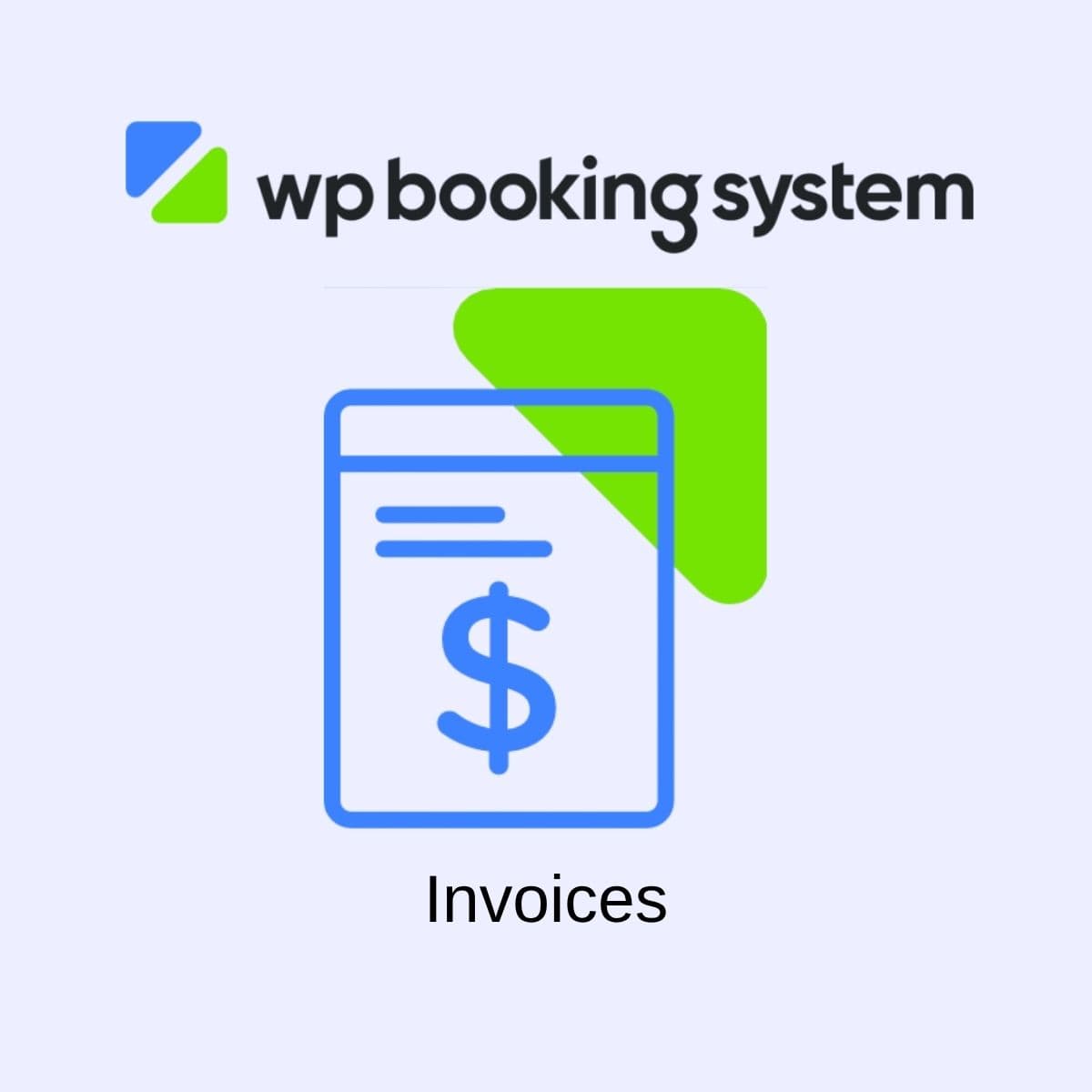 Screenshot of WP Booking System Invoices interface