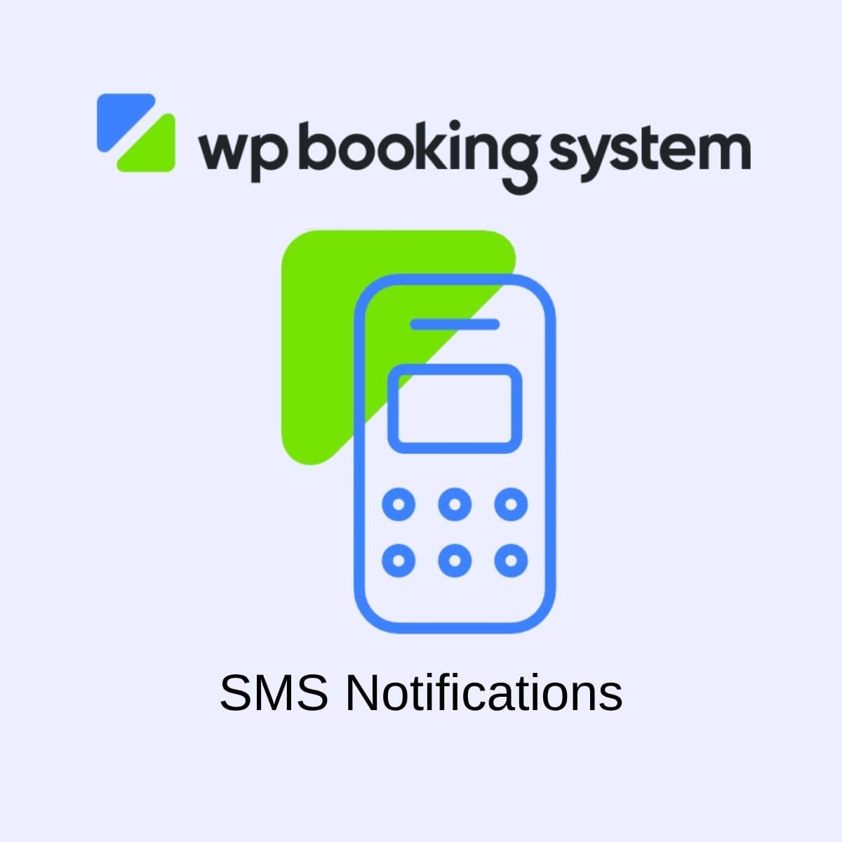 Screenshot of WP Booking System SMS Notifications interface