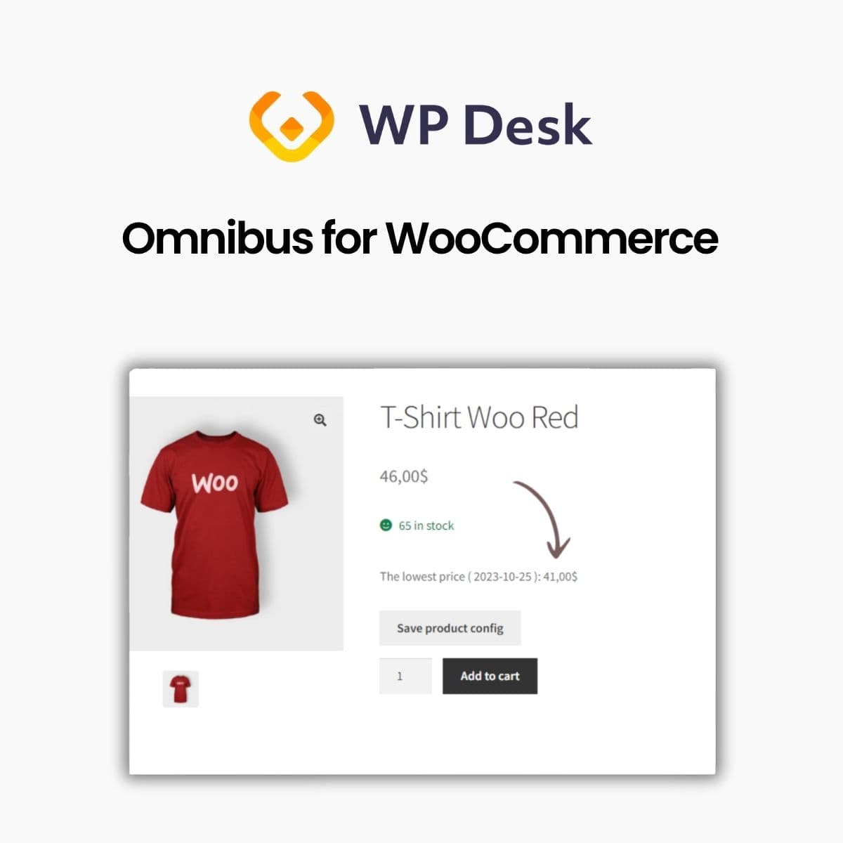 Screenshot of WPDesk - Omnibus for WooCommerce interface