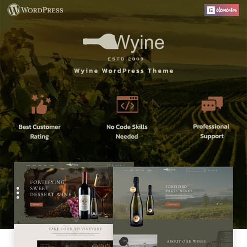 Wyine - Wine Shop Theme