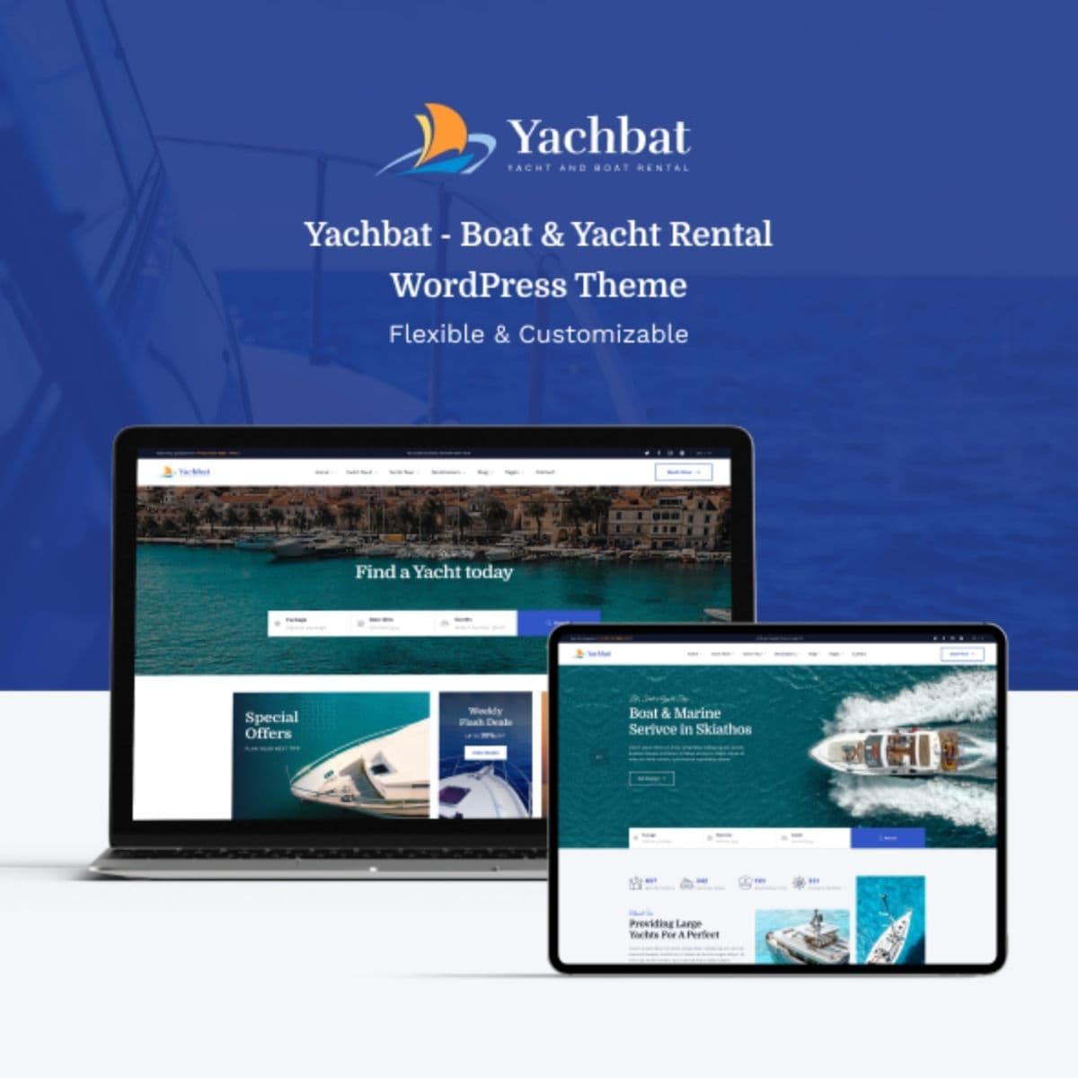 Screenshot of Yachbat interface