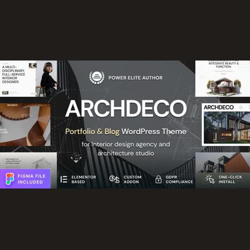 Archdeco - Architecture & Interior Design Agency Portfolio WordPress Theme