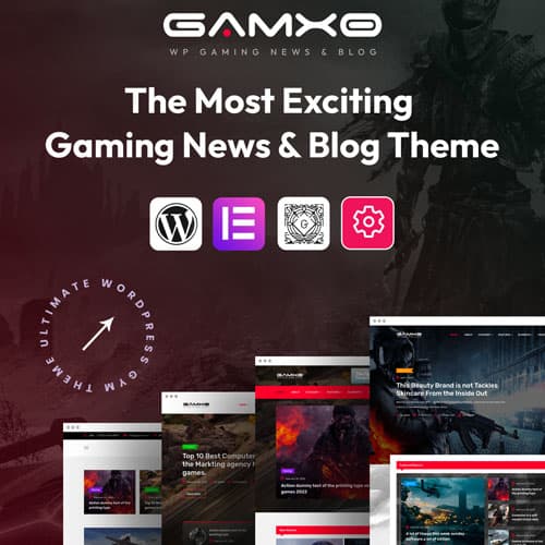 Gamxo - WordPress Gaming News & Blog Theme