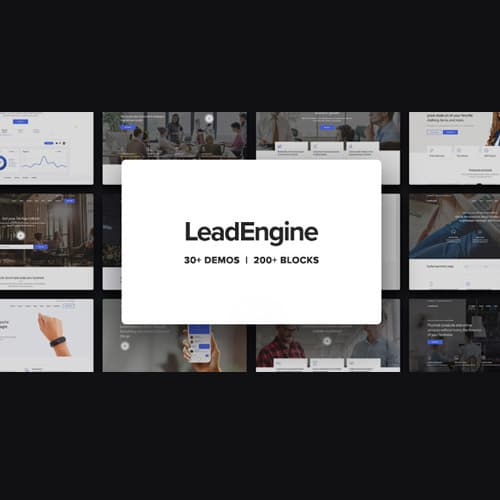 LeadEngine - Multi-Purpose WordPress Theme with Page Builder LeadEngine - Multi-Purpose WordPress Theme with Page Builder