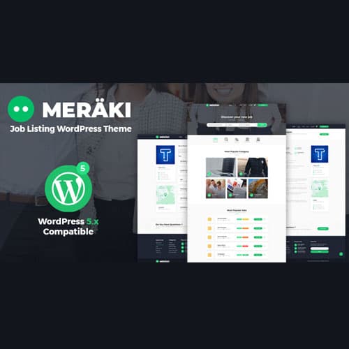 Meraki - Job Board WordPress Theme