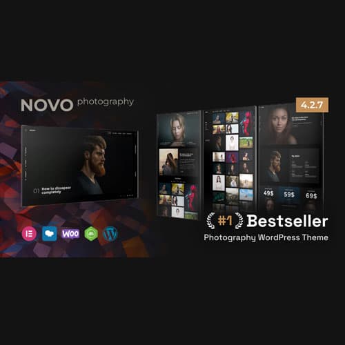 Novo - Photography WordPress Theme